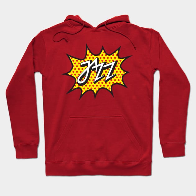 Jazz Comics Style Hoodie by jazzworldquest